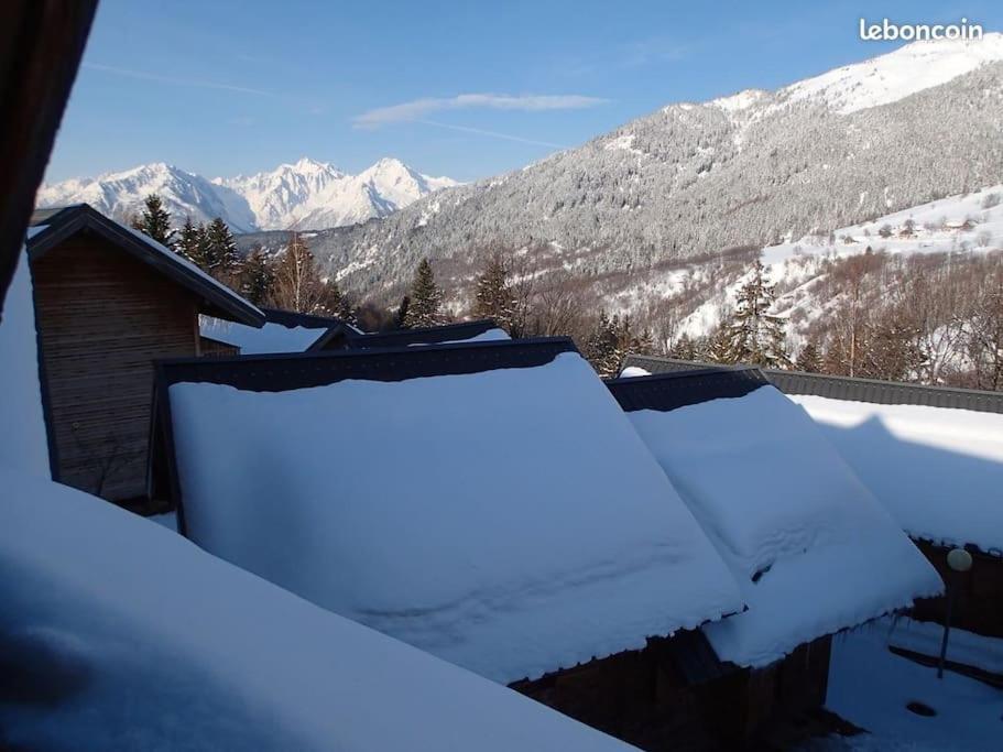 Saint Francois Longchamps Loc A La Montagne Avec Piscine Ete Hiver Vg23 Extérieur photo
