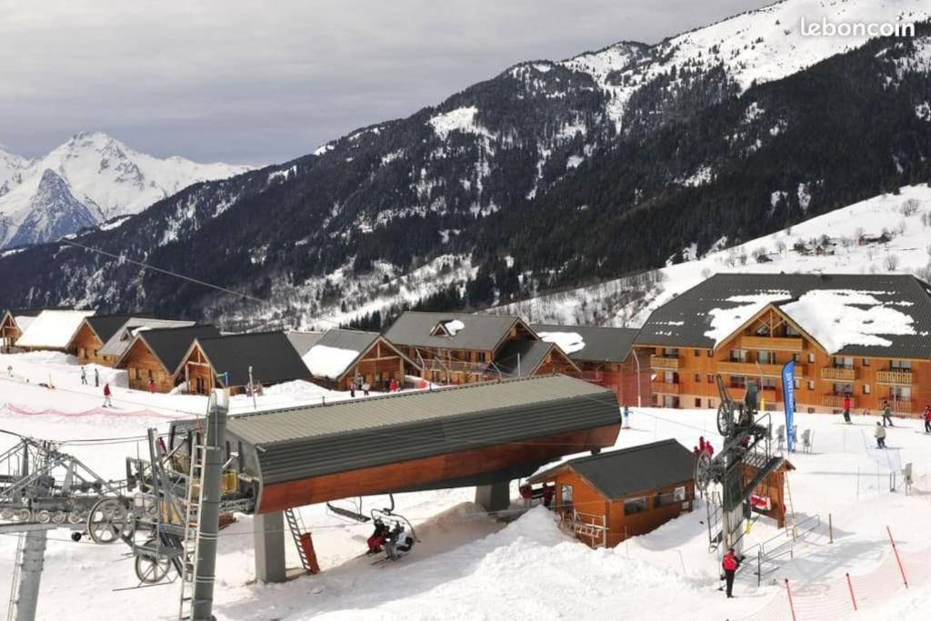 Saint Francois Longchamps Loc A La Montagne Avec Piscine Ete Hiver Vg23 Extérieur photo